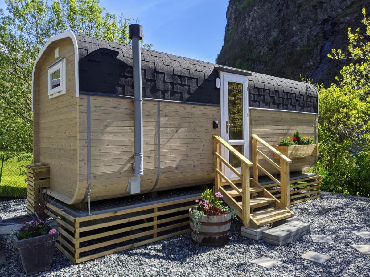 Villa Tiny House With Terrace Flåm Exterior foto