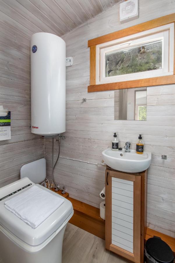 Villa Tiny House With Terrace Flåm Exterior foto