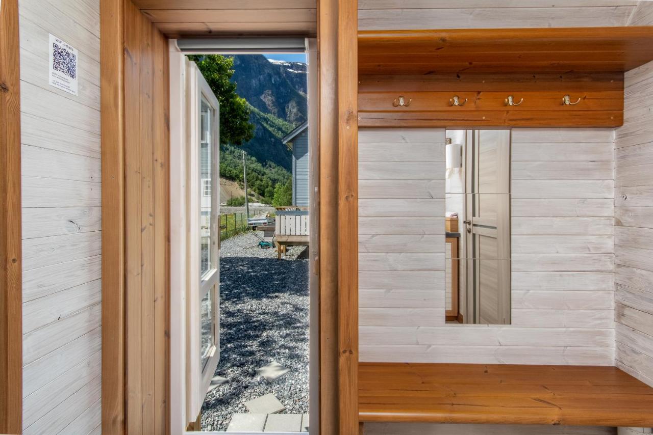 Villa Tiny House With Terrace Flåm Exterior foto